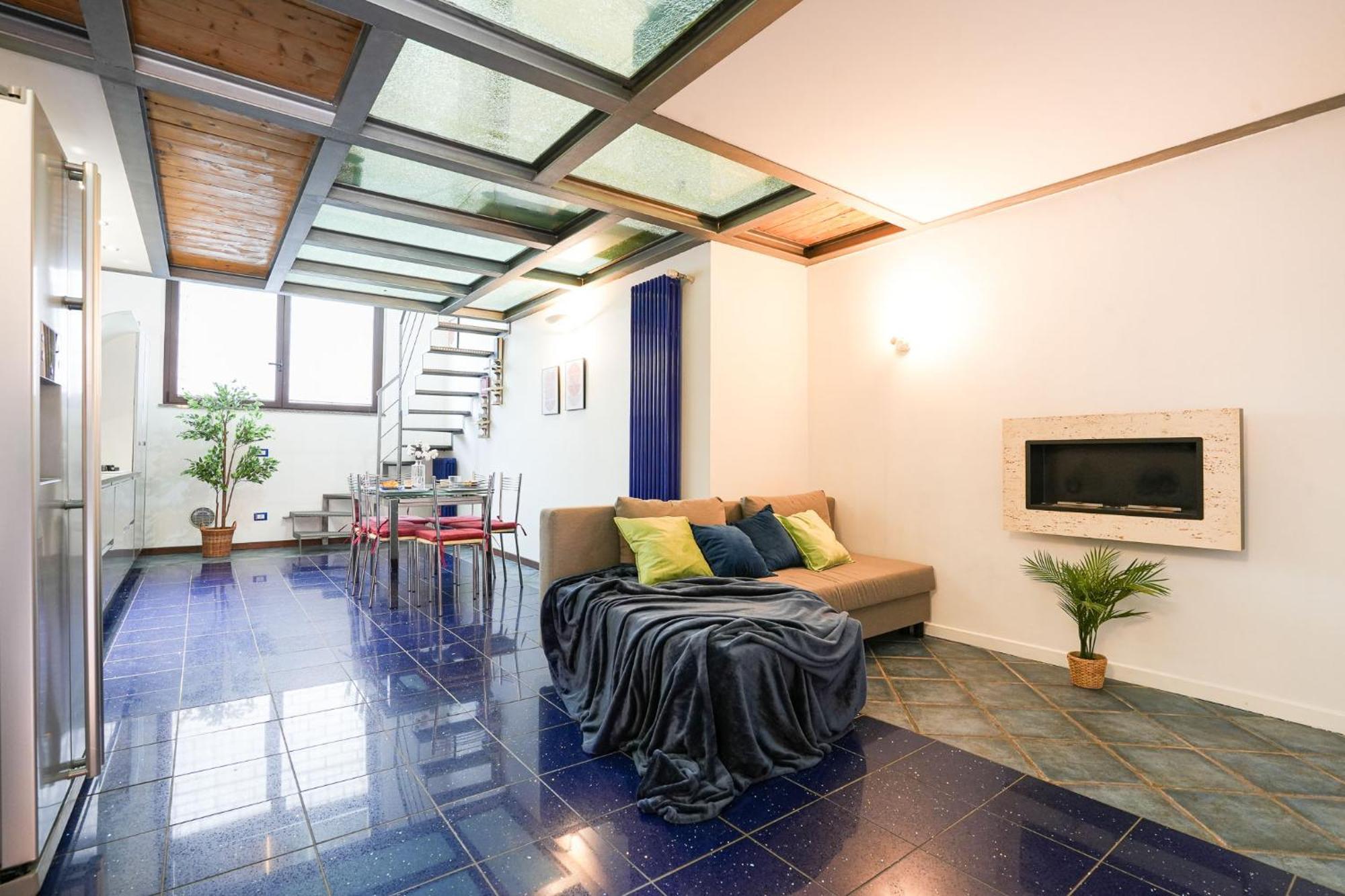 Industrial Loft Lägenhet Milano Exteriör bild